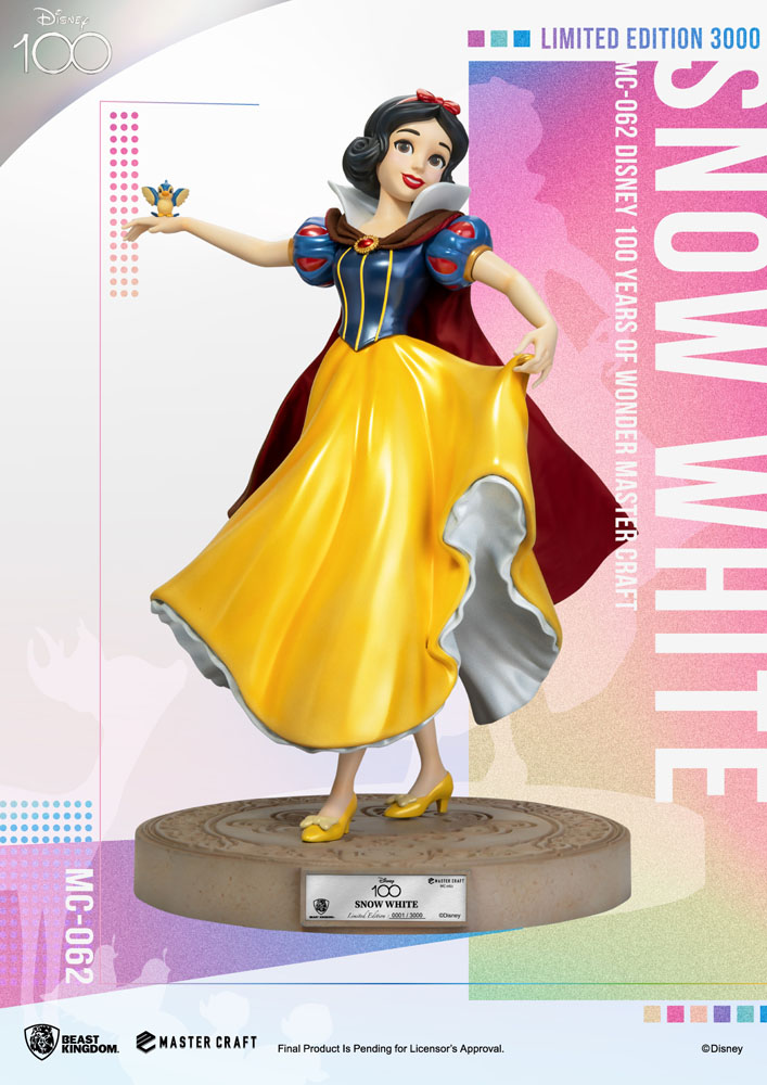 PREORDINE ESAURITO Disney 100 Years of Wonder Master Craft Statue Snow White 40 cm