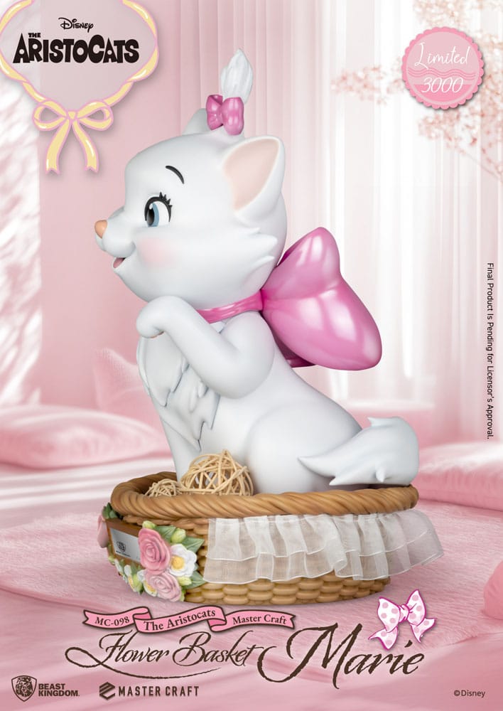 🧪 LAB | SU ORDINAZIONE Aristocats Master Craft Statue Flower Basket Marie 32 cm