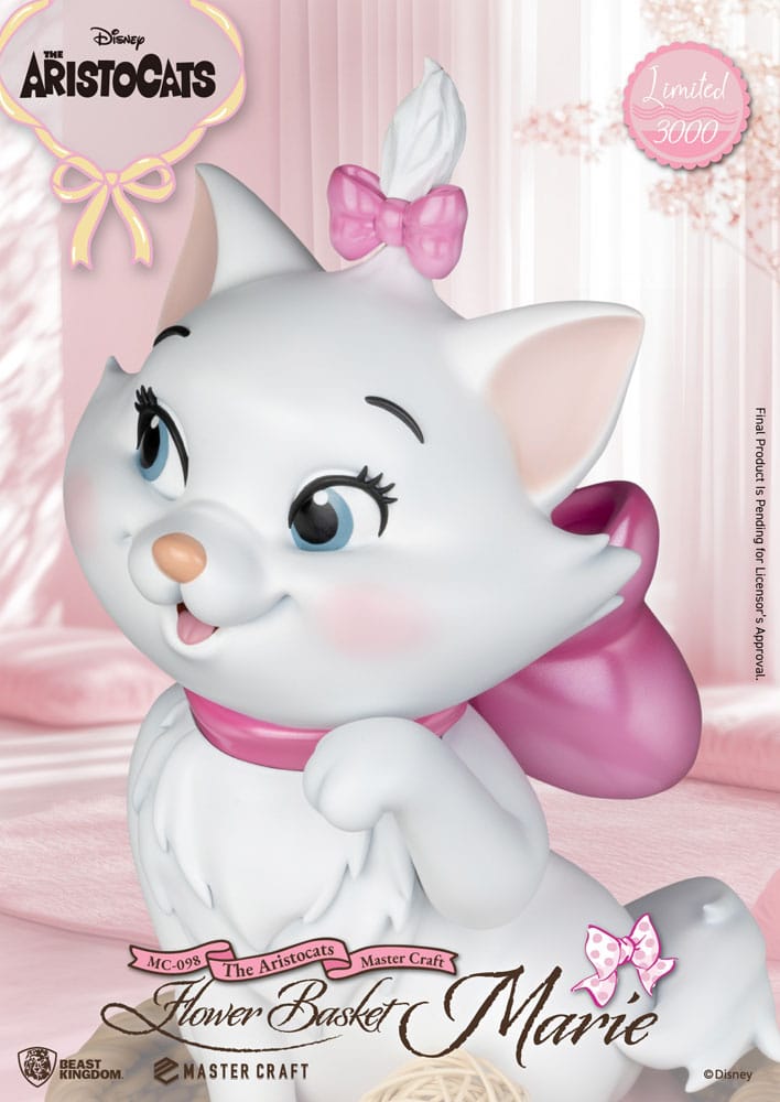 🧪 LAB | SU ORDINAZIONE Aristocats Master Craft Statue Flower Basket Marie 32 cm