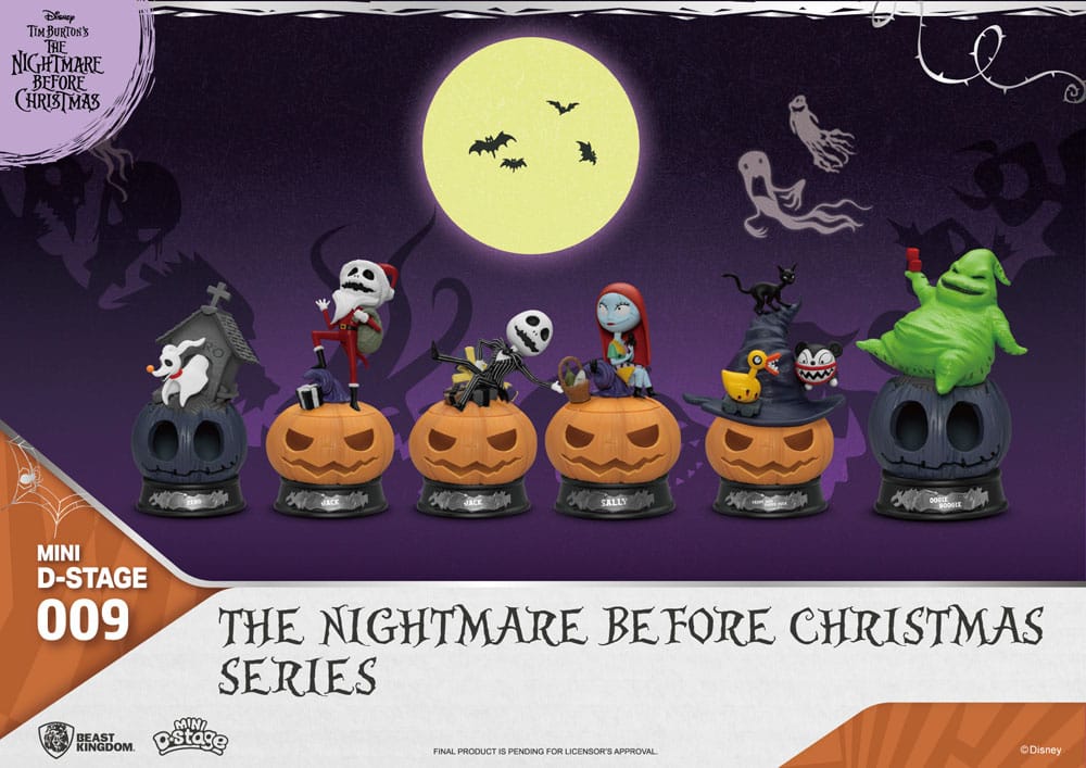 AUF BESTELLUNG gefertigt The Nightmare Before Christmas Mini-Diorama-Bühnenfiguren The Nightmare Before Christmas-Serie 10 cm *SONDERPREIS*