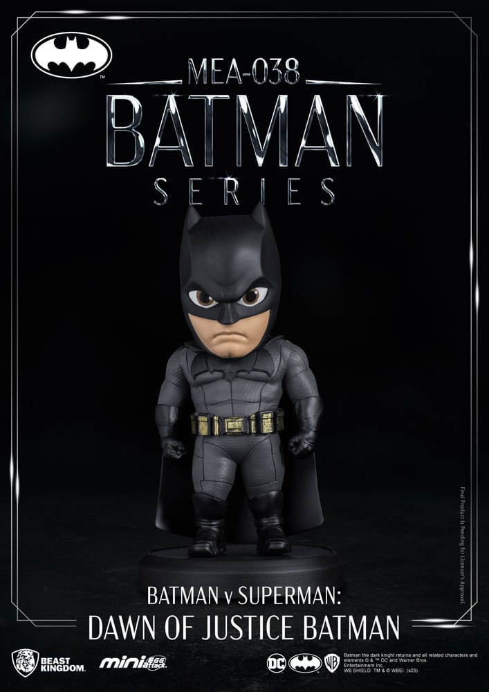 AUF BESTELLUNG HERGESTELLT DC Comics Mini Egg Attack Figur Batman v Superman: Dawn of Justice Batman 8cm *SONDERPREIS*
