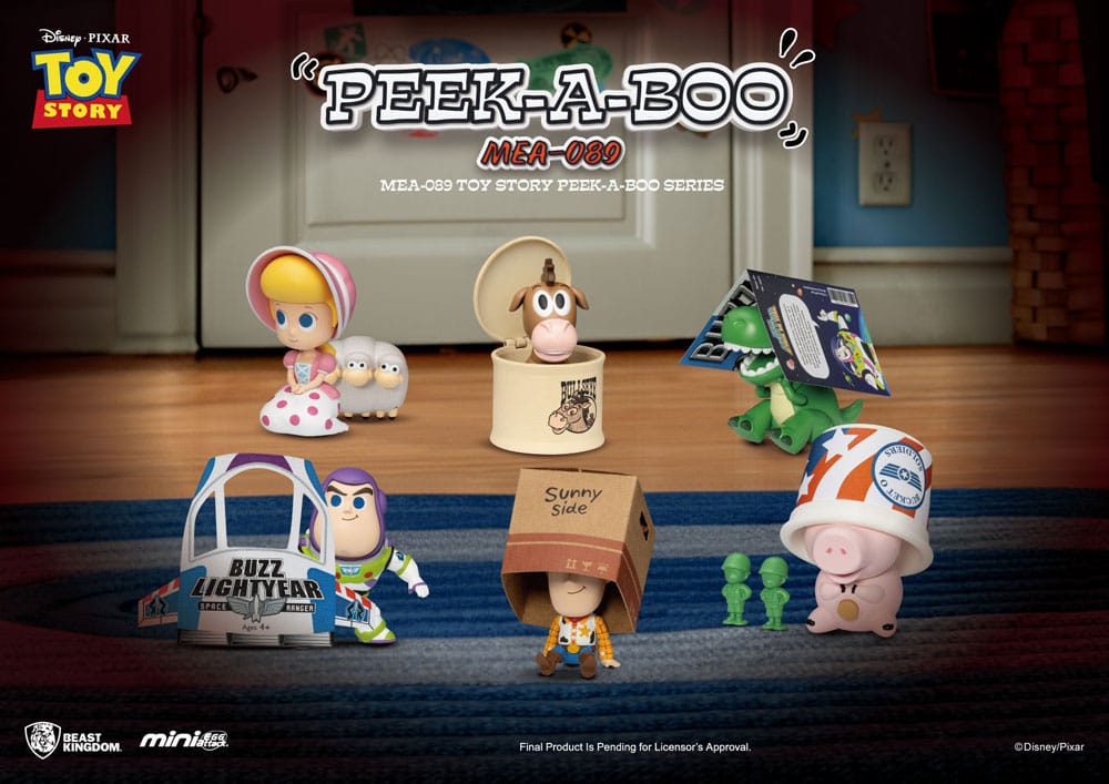 🧪 LAB | PREORDINE+ 12/2026 Toy Story Mini Egg Attack Blind Box Figures Hide and Seek Series 8 cm Assortment (6)
