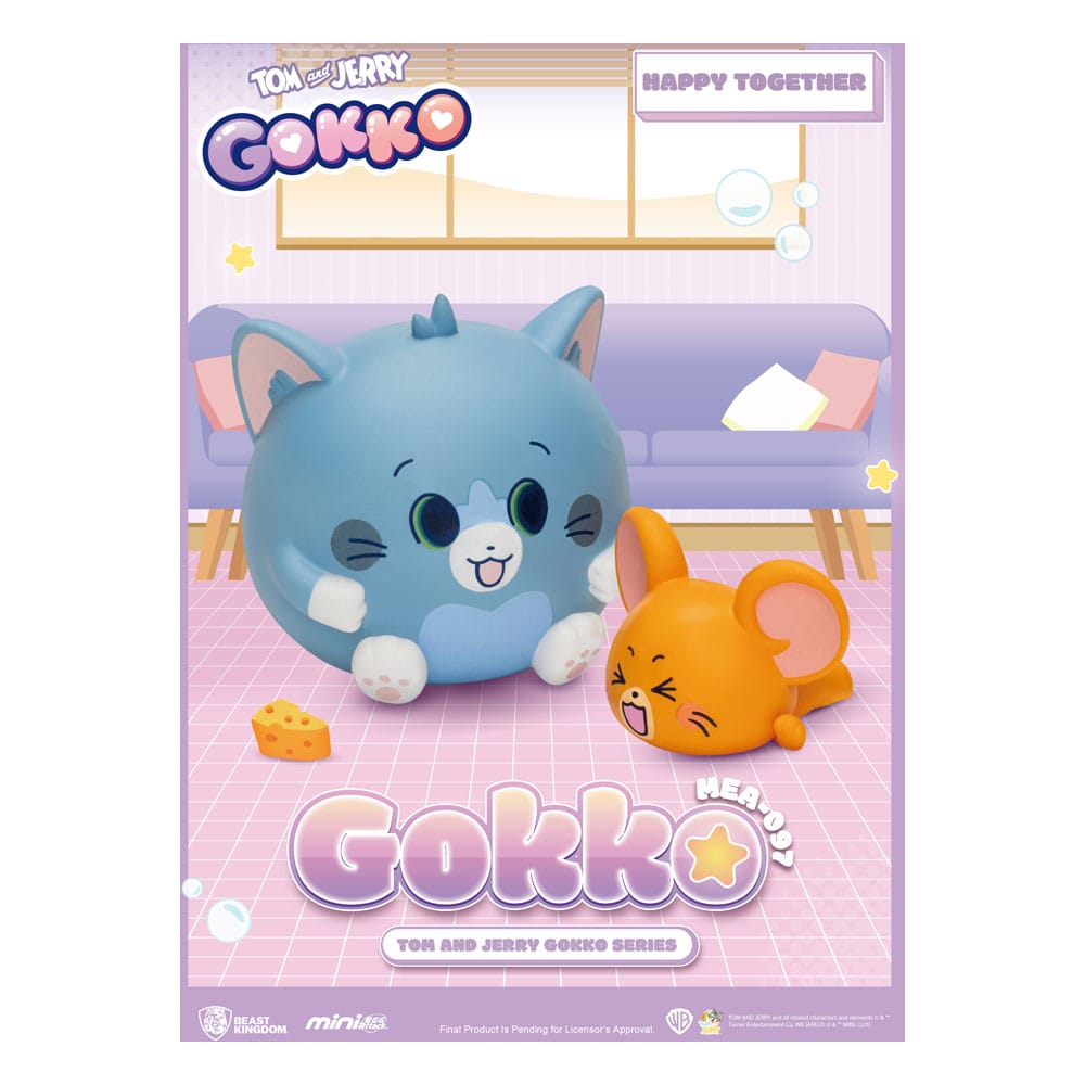 🧪 LAB | SU ORDINAZIONE Tom & Jerry Gokko Series figures Blind Box (6) 
