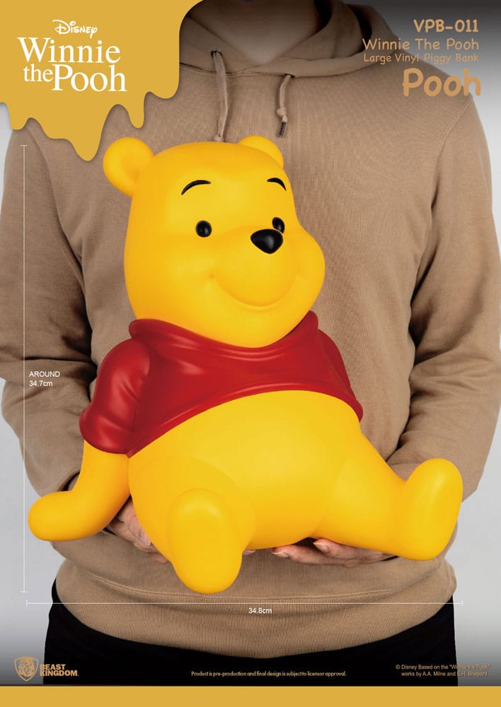 PREORDINE ESAURITO Winnie The Pooh Piggy Vinyl Bank Winnie 35 cm