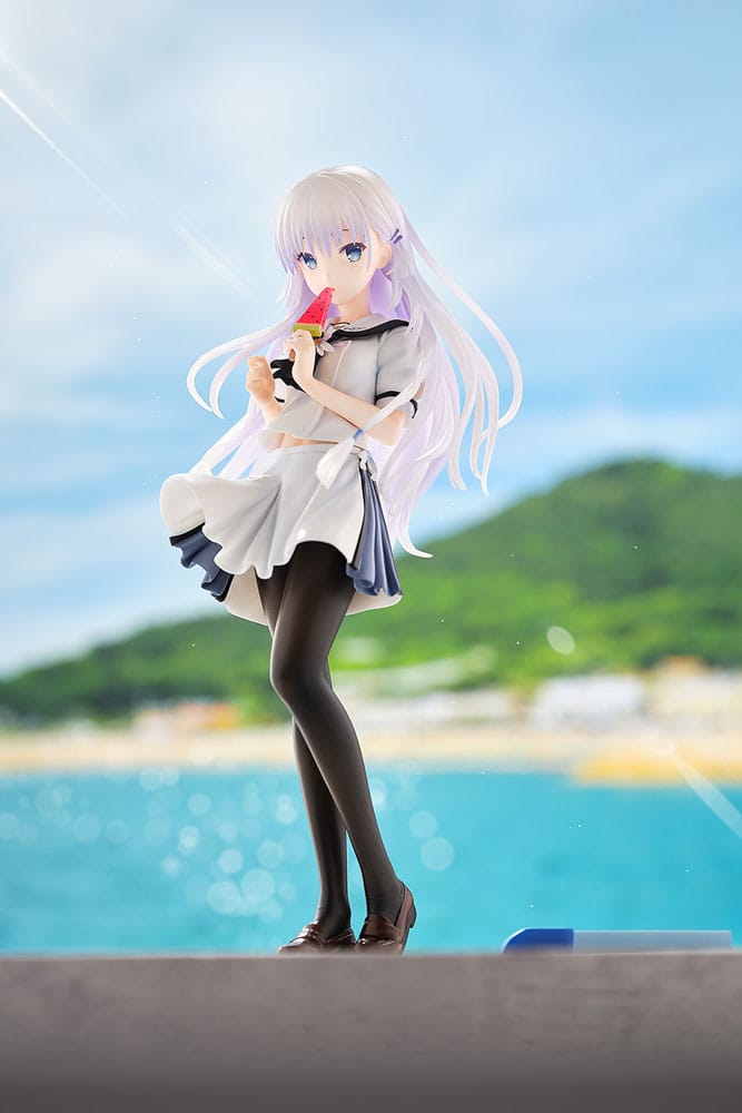 PREORDINE+ 01/2026 Summer Pockets Reflection Blue PVC Statue 1/7 Shiroha Naruse 24 cm