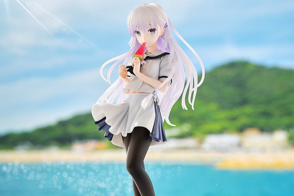 PREORDINE+ 01/2026 Summer Pockets Reflection Blue PVC Statue 1/7 Shiroha Naruse 24 cm