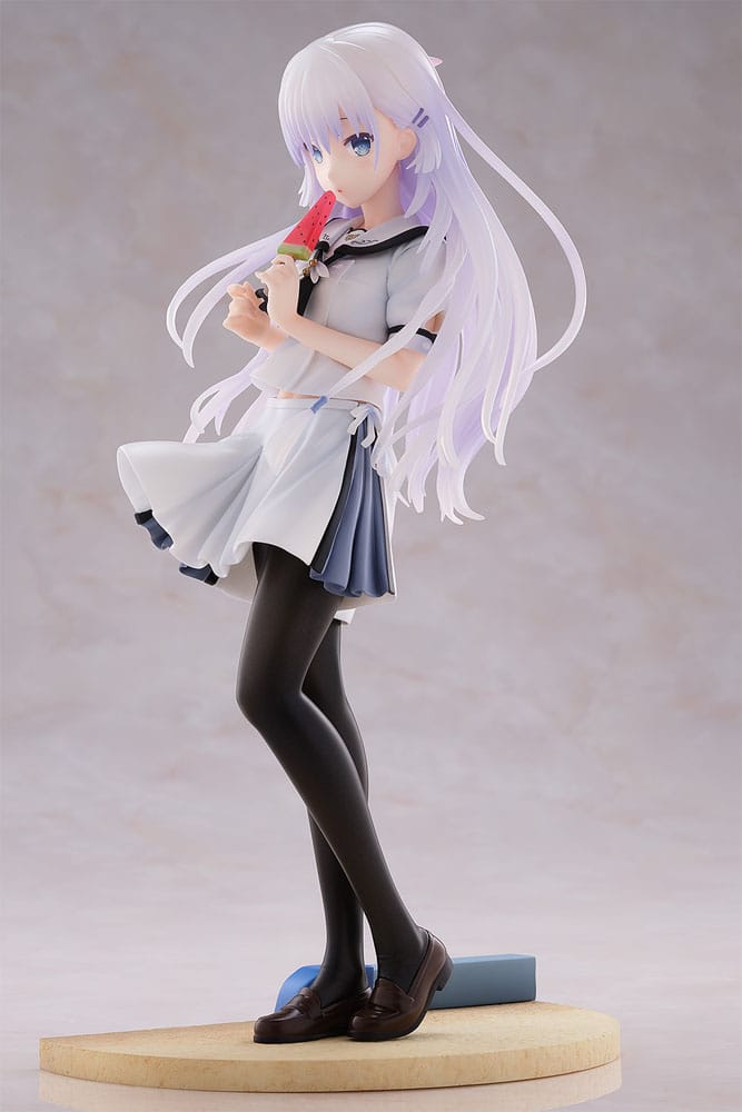 PREORDINE+ 01/2026 Summer Pockets Reflection Blue PVC Statue 1/7 Shiroha Naruse 24 cm