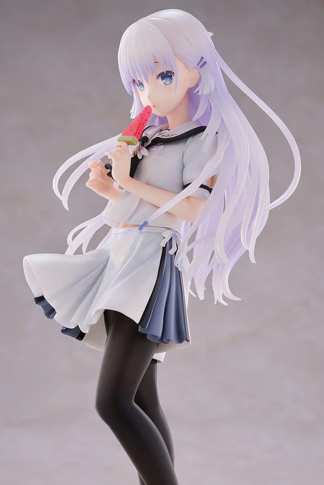 PREORDINE+ 01/2026 Summer Pockets Reflection Blue PVC Statue 1/7 Shiroha Naruse 24 cm