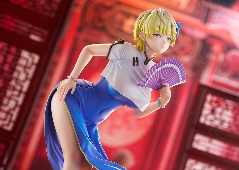 PREORDINE+ 12/2025 Chained Soldier PVC Statue 1/7 Tenka Izumo Chinese Dress Ver. 22 cm