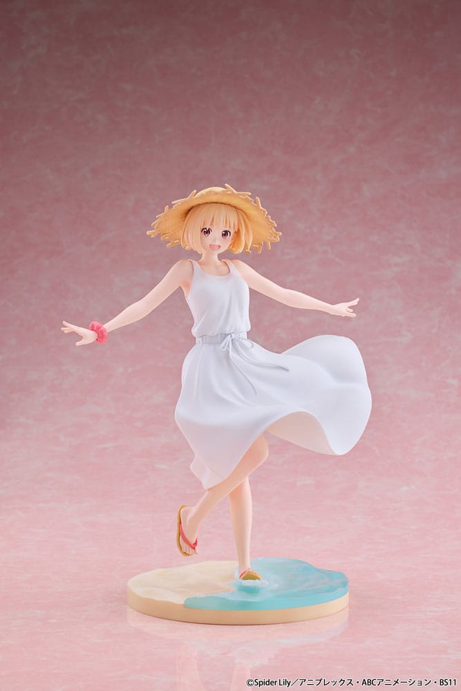 SU ORDINAZIONE Lycoris Recoil PVC Statue 1/7 Chisato Nishikigi White Dress Ver. 23 cm