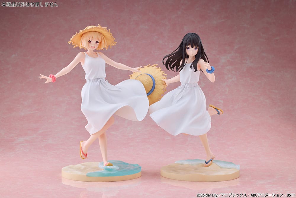 PREORDINE+ 12/2025 Lycoris Recoil PVC Statue 1/7 Chisato Nishikigi White Dress Ver. 23 cm