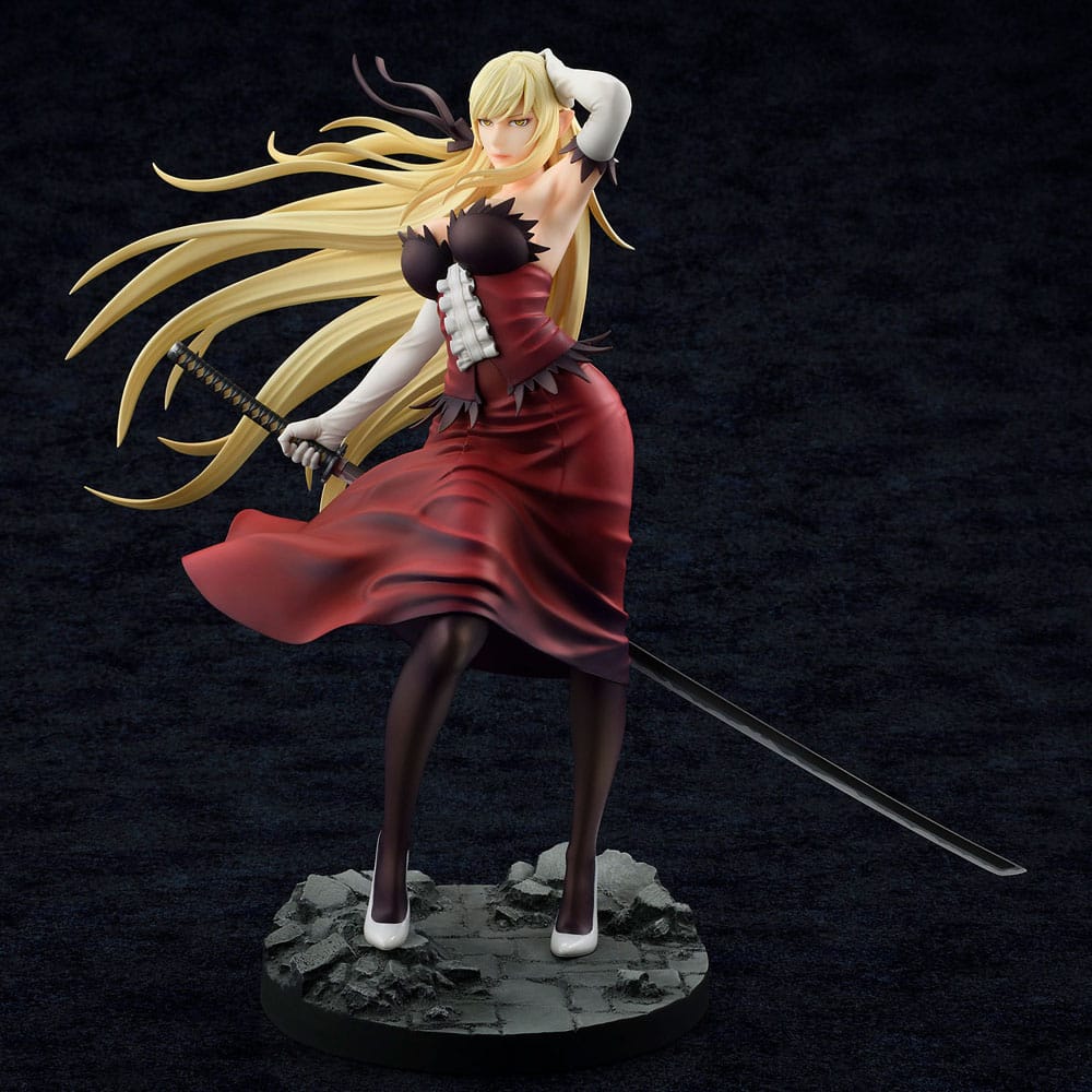 PREORDINE+ 05/2026 Kizumonogatari PVC Statue 1/7 Kiss-Shot Acerola-Orion Heart-Under-Blade Demon Sword Kokorowatari Ver. 27 cm