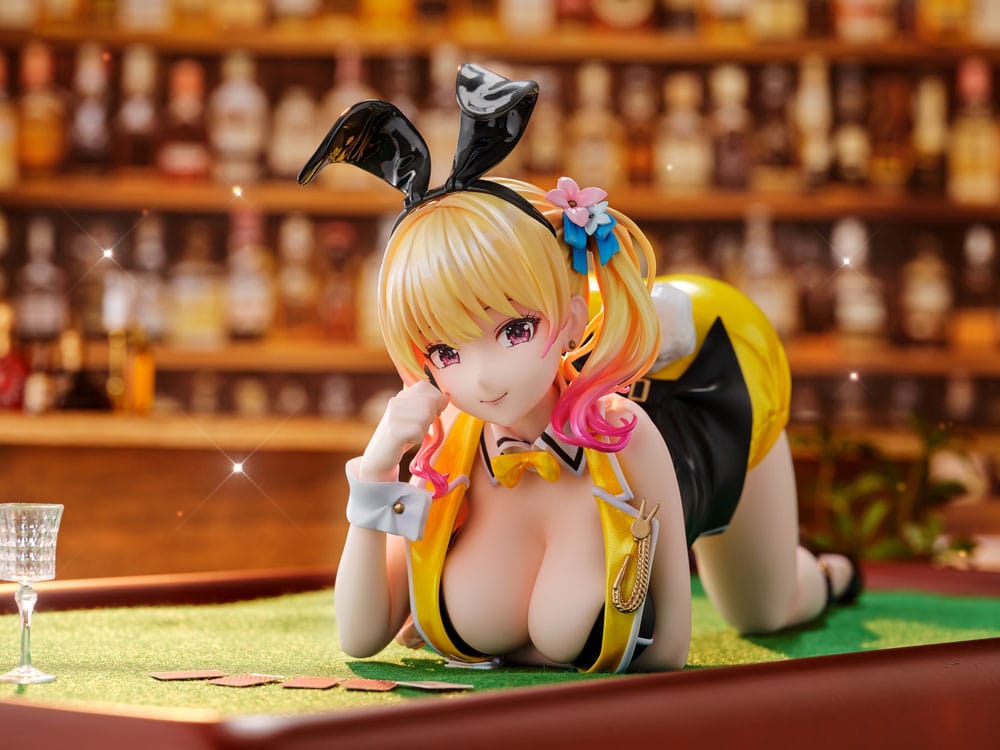 SU ORDINAZIONE Bunny Garden PVC Statue 1/6 Rin 13 cm   