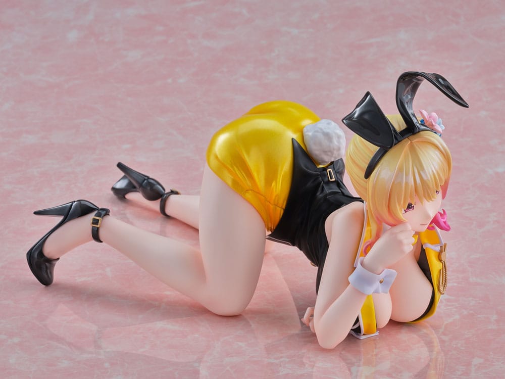 SU ORDINAZIONE Bunny Garden PVC Statue 1/6 Rin 13 cm   