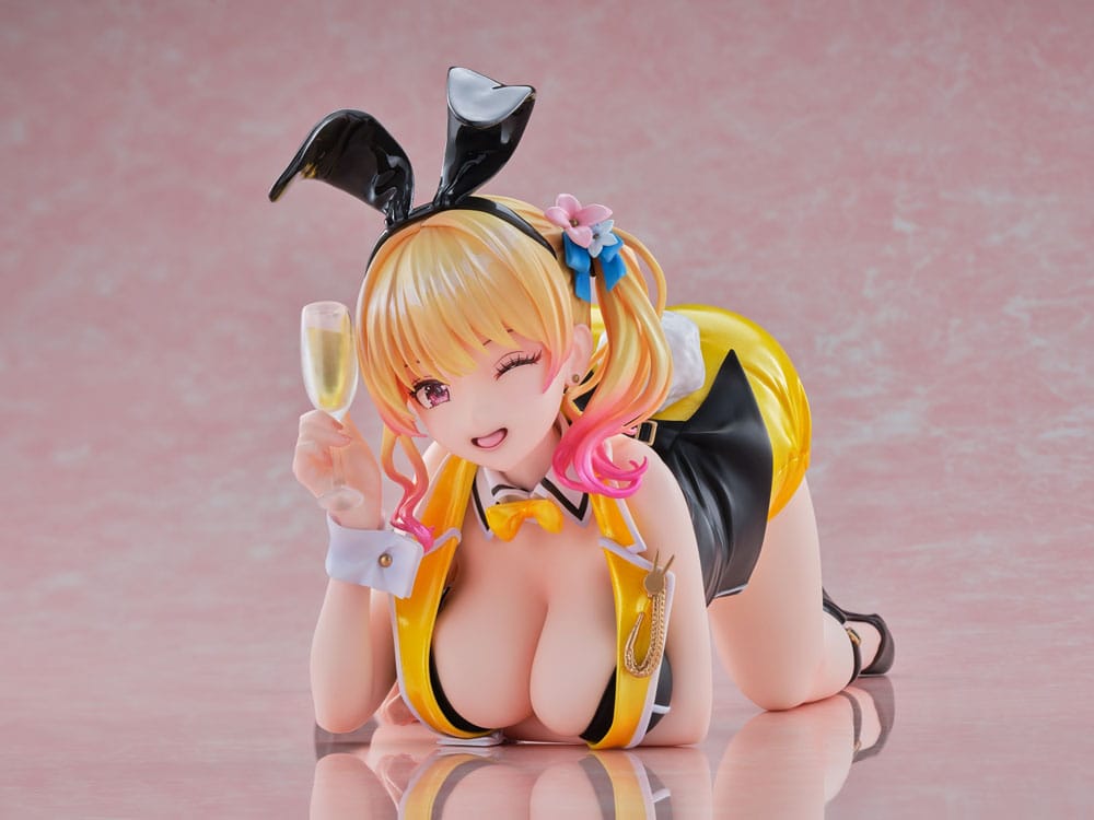 SU ORDINAZIONE Bunny Garden PVC Statue 1/6 Rin 13 cm   