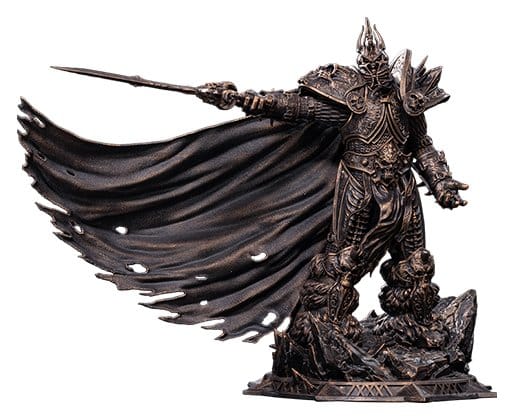 🧪 LAB | PREORDINE+ 04/2027 World of Warcraft Statue 1/10 The Lich King (Bronze-Colored Edition) 27 cm