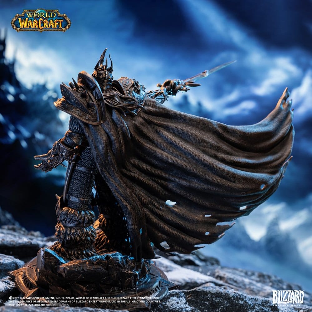 🧪 LAB | PREORDINE+ 04/2027 World of Warcraft Statue 1/10 The Lich King (Bronze-Colored Edition) 27 cm