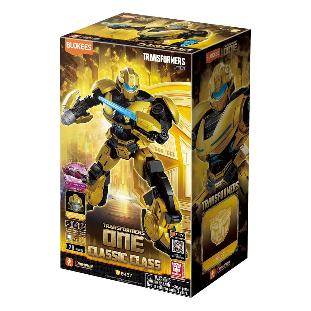 SU ORDINAZIONE Transformers Blokees Plastic Model Kit Classic Class 15 B-127