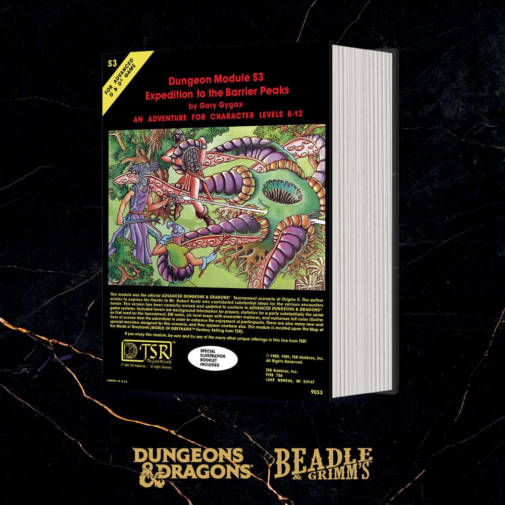 AUF BESTELLUNG Dungeons &amp; Dragons Classic Module Würfelset Reise zu den Barrier Peaks (7) *SONDERPREIS*