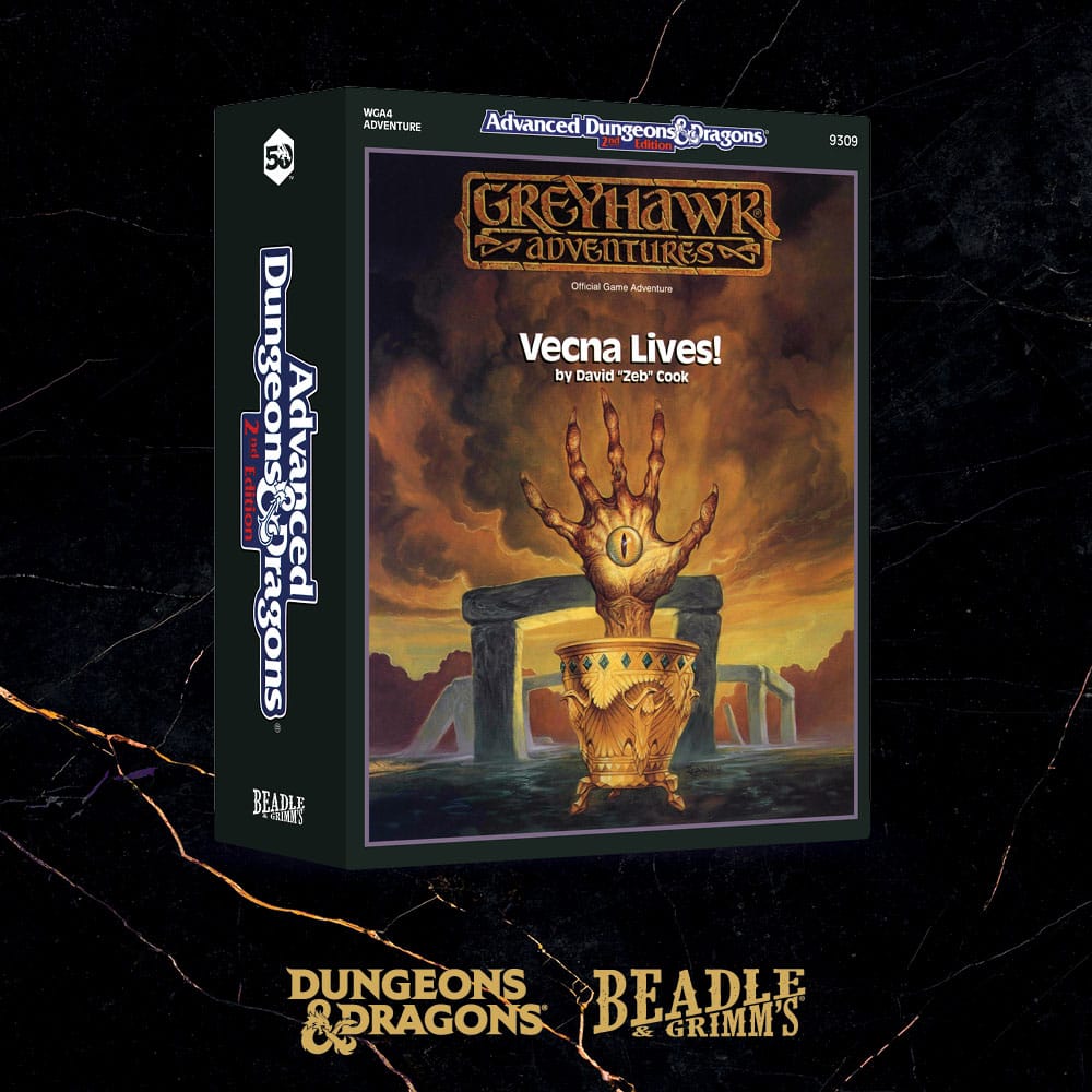 AUF BESTELLUNG Dungeons &amp; Dragons Classic Module Würfelset Vecna Lives (7) *SONDERPREIS*