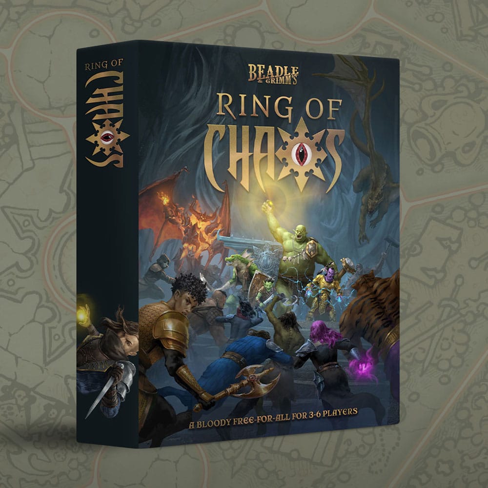 SU ORDINAZIONE Ring of Chaos Table Top Role Playing Game Board Game *English Version* ESAURITO