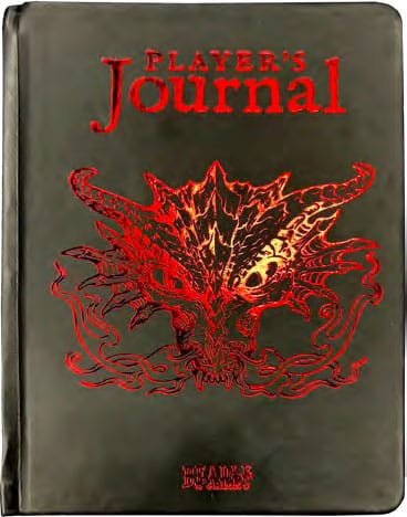 SU ORDINAZIONE Notebook A5 Player's Journal