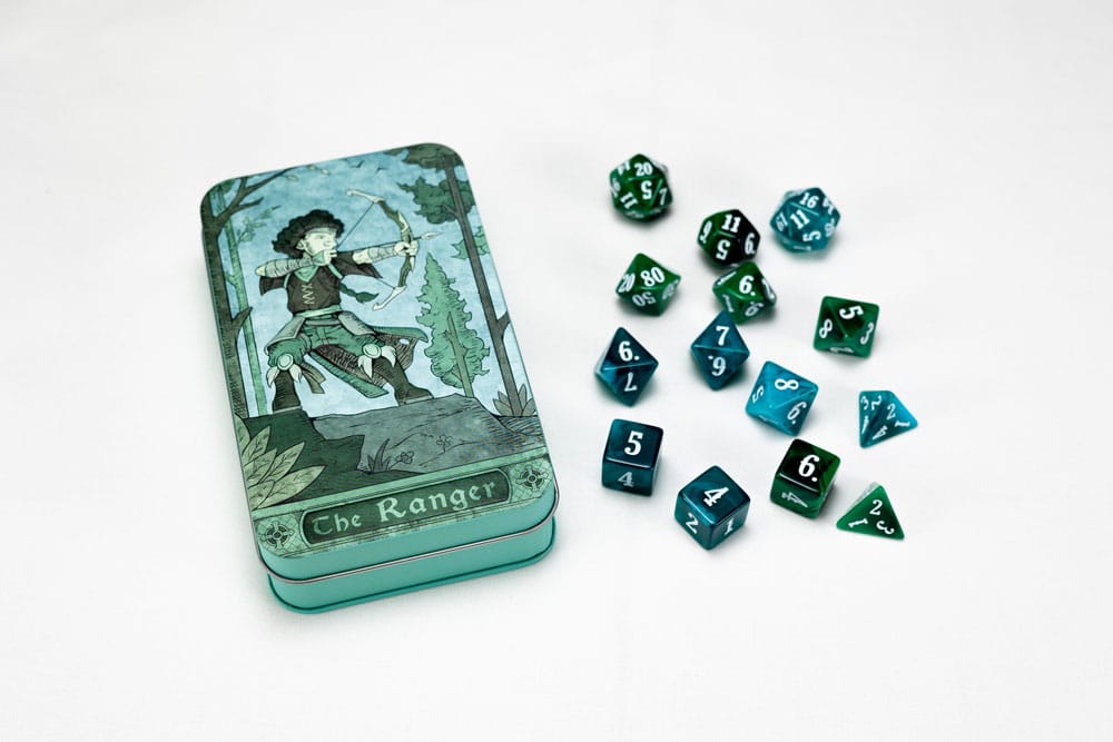 SU ORDINAZIONE Character Class Classic RPG Dice Set Ranger (14) *PREZZO SPECIALE* ESAURITO