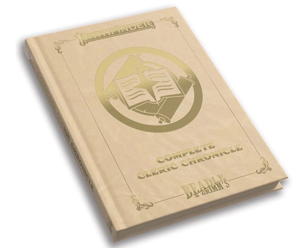 SU ORDINAZIONE Pathfinder Tabletop Game Rulebook Complete Cleric Chronicle *English Version* *PREZZO SPECIALE* ESAURITO