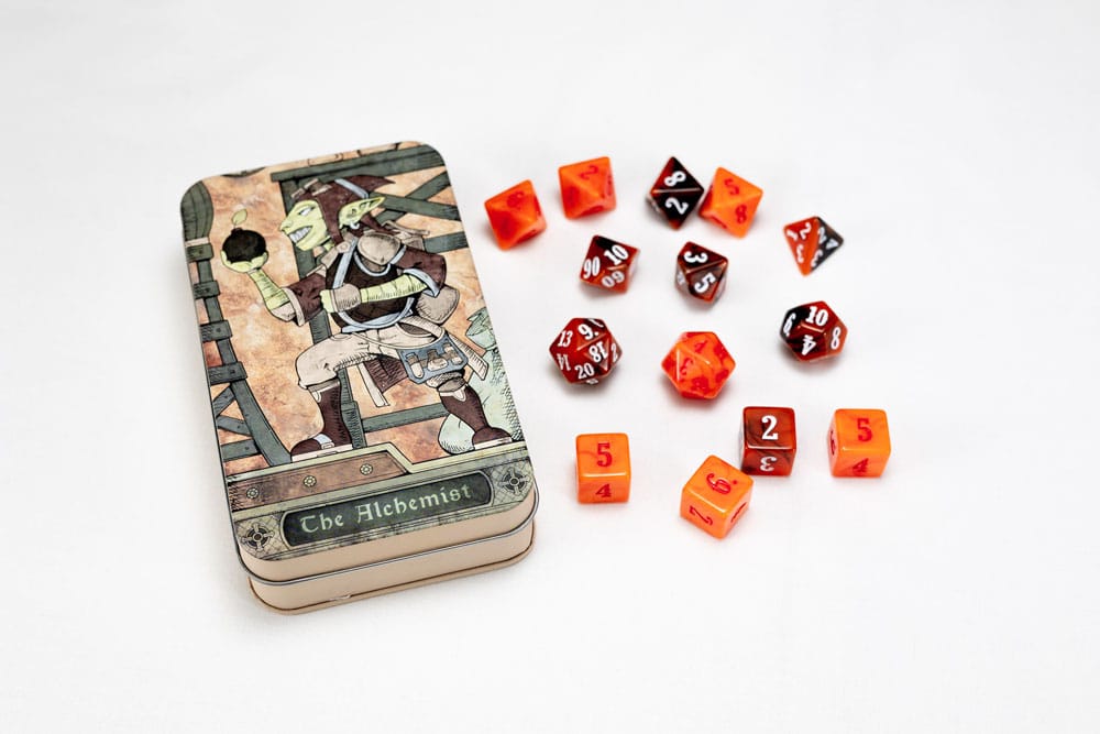 SU ORDINAZIONE Character Class Classic RPG Dice Set Alchemist (14) *PREZZO SPECIALE*