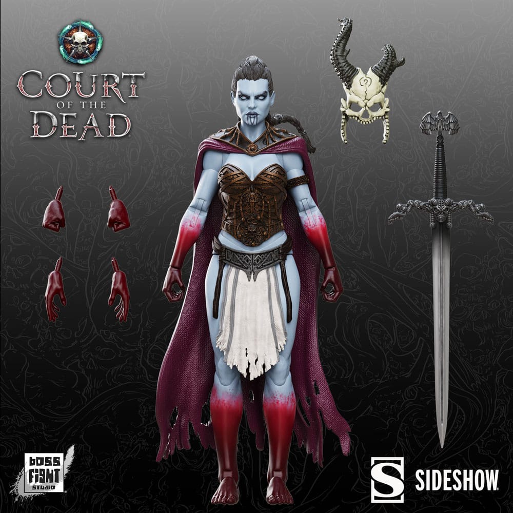 🧪 LAB | SU ORDINAZIONE Court of the Dead Epic H.A.C.K.S. Action Figure 1/12 Kier: Death's Warbringer
