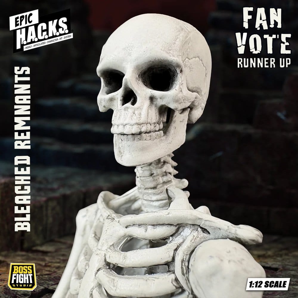 🧪 LAB | PREORDINE+ 06/2027 EPIC H.A.C.K.S. Action Figure 1/12 Skeleton Blank Bleached Remnants