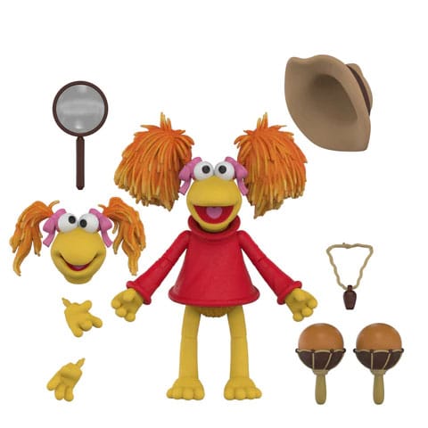 🧪 LAB | SU ORDINAZIONE Fraggle Rock Action Figure Red