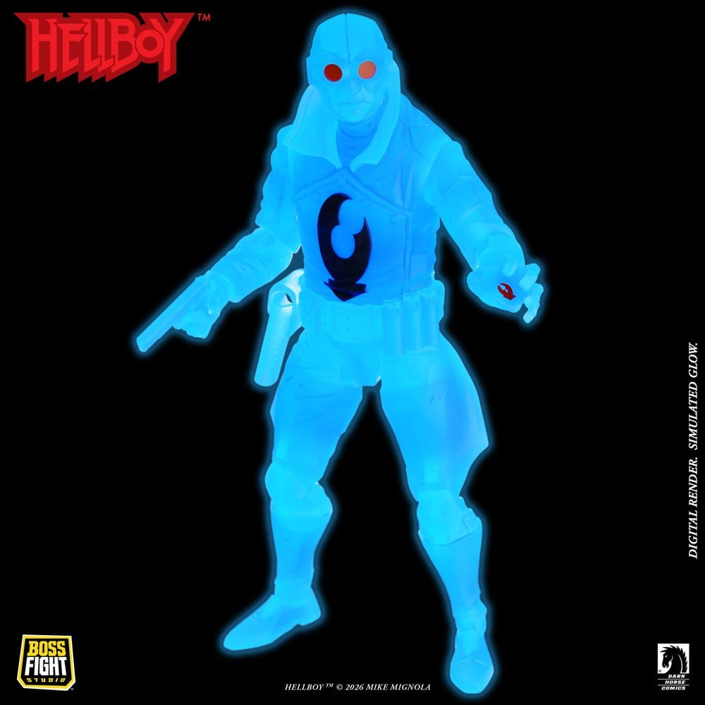 🧪 LAB | PREORDINE+ 06/2027 Lobster Johnson 1/12 Action Figure The Ghost of Lobster Johnson (Limited Edition) heo exclusive 17 cm