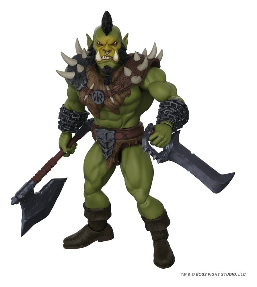 🧪 LAB | PREORDINE+ 09/2027 Immortal Champions Action Figure Orc Warrior Chieftain 14 cm