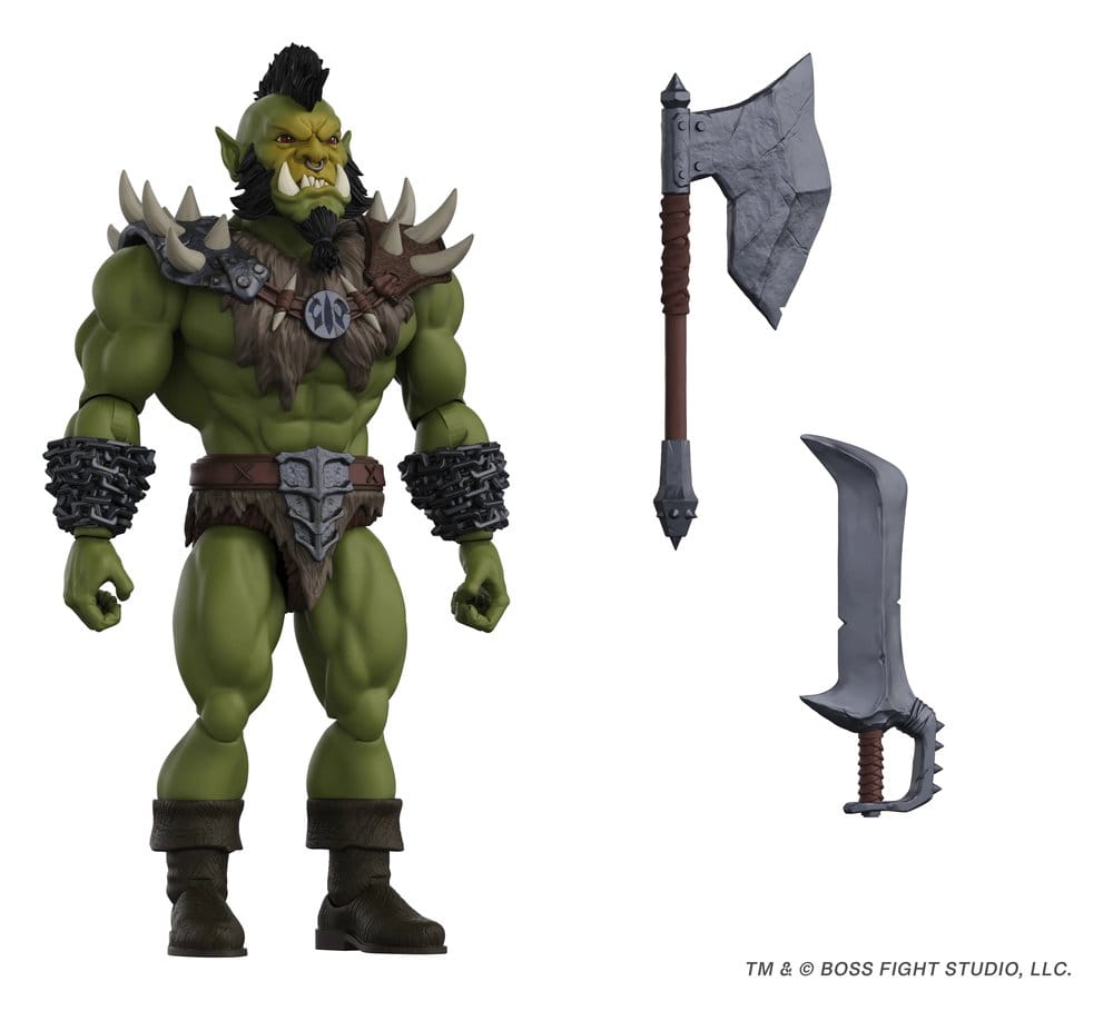 🧪 LAB | PREORDINE+ 09/2027 Immortal Champions Action Figure Orc Warrior Chieftain 14 cm