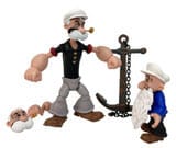 🧪 LAB | SU ORDINAZIONE Popeye Action Figure Wave 02 Poopdeck Pappy
