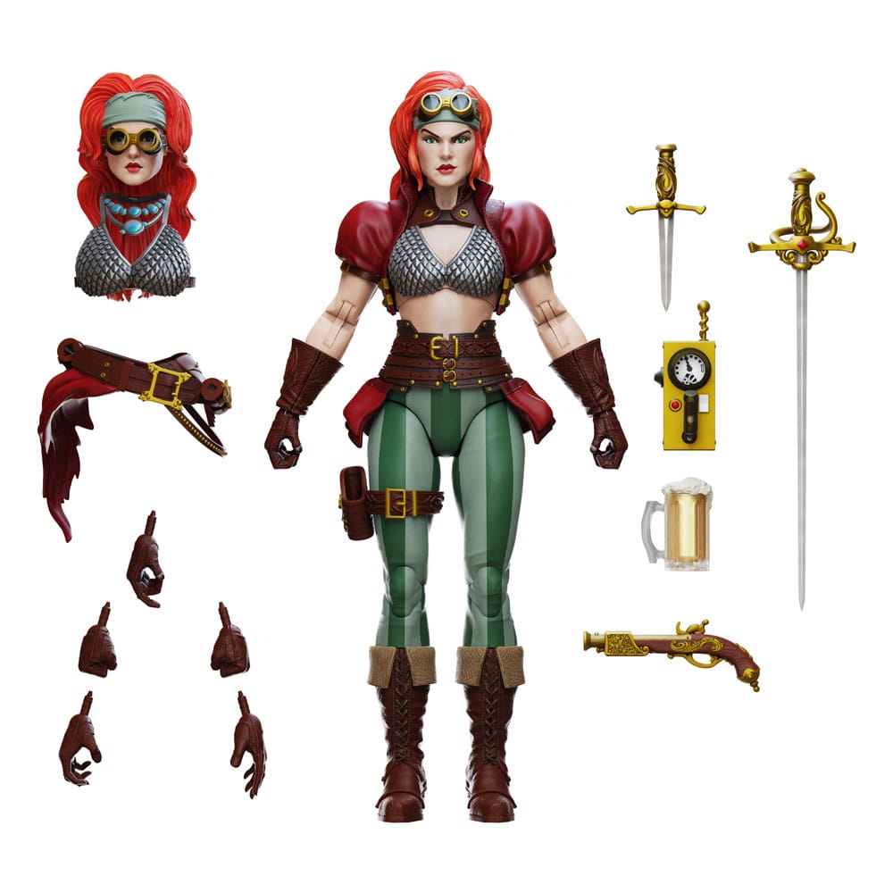 🧪 LAB | SU ORDINAZIONE Epic H.A.C.K.S. Action Figure 1/12 Red Sonja Steampunk