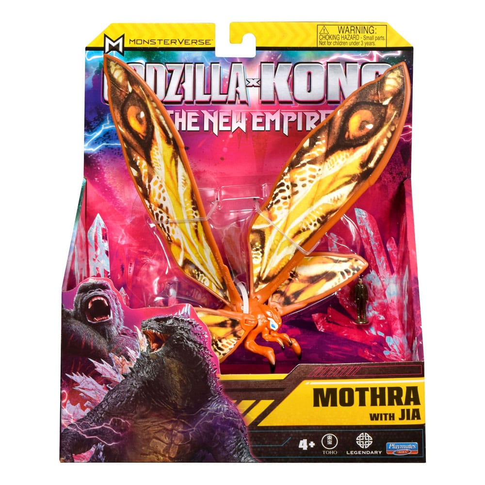 🧪 LAB | SU ORDINAZIONE Godzilla x Kong: The New Empire Action Figure Mothra with Jiva 15 cm