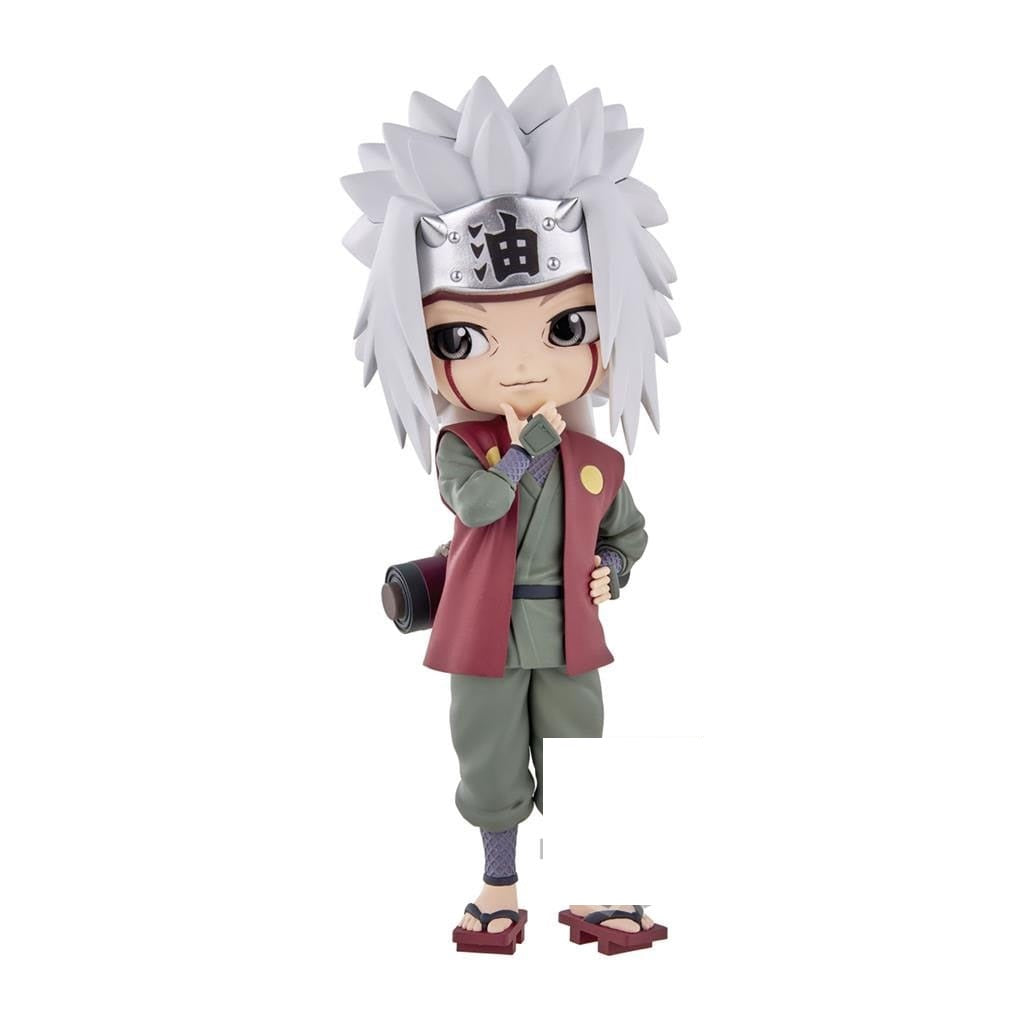 PREORDINE+ CHIUSO CJ Naruto Shippuden Q Posket PVC Statue Jiraiya 14 cm