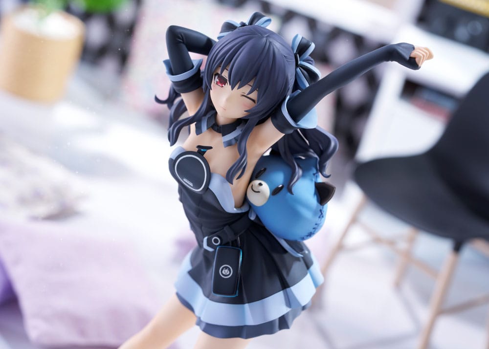 PREORDINE ESAURITO Hyperdimension Neptunia Statue 1/8 Neptunia Uni Wake Up Ver. 20 cm