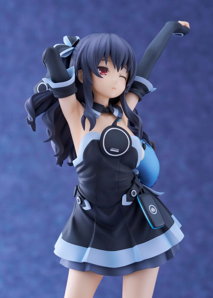 PREORDINE ESAURITO Hyperdimension Neptunia Statue 1/8 Neptunia Uni Wake Up Ver. 20 cm