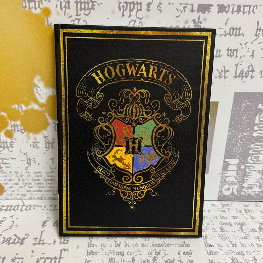 SU ORDINAZIONE Harry Potter Notebook Hogwarts Black