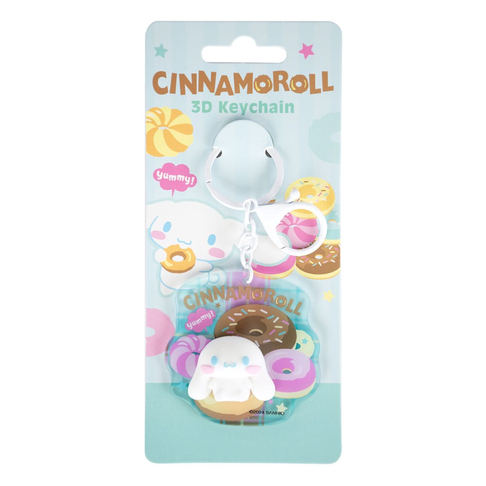 🧪 LAB | SU ORDINAZIONE Sanrio 3D Acrylic Keychain Cinnamoroll