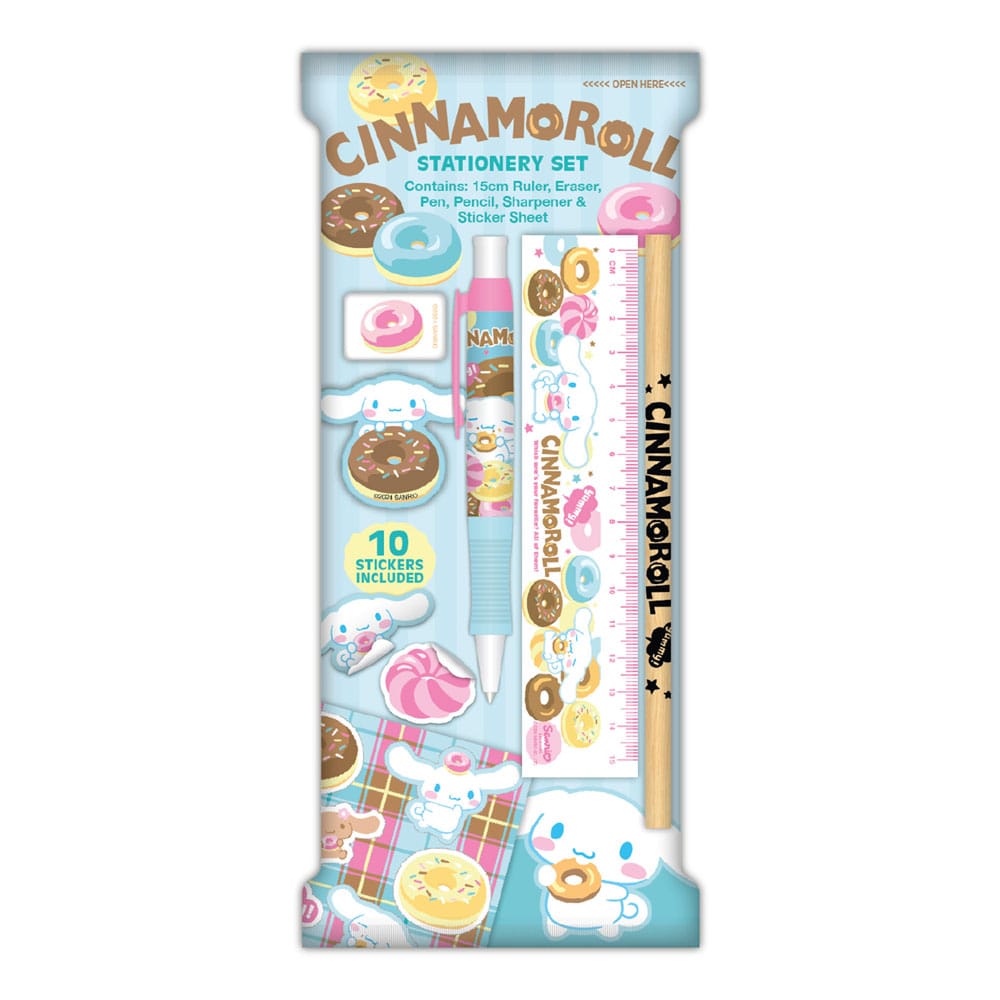 SU ORDINAZIONE Sanrio Stationery Set 6-Pack Cinnamoroll