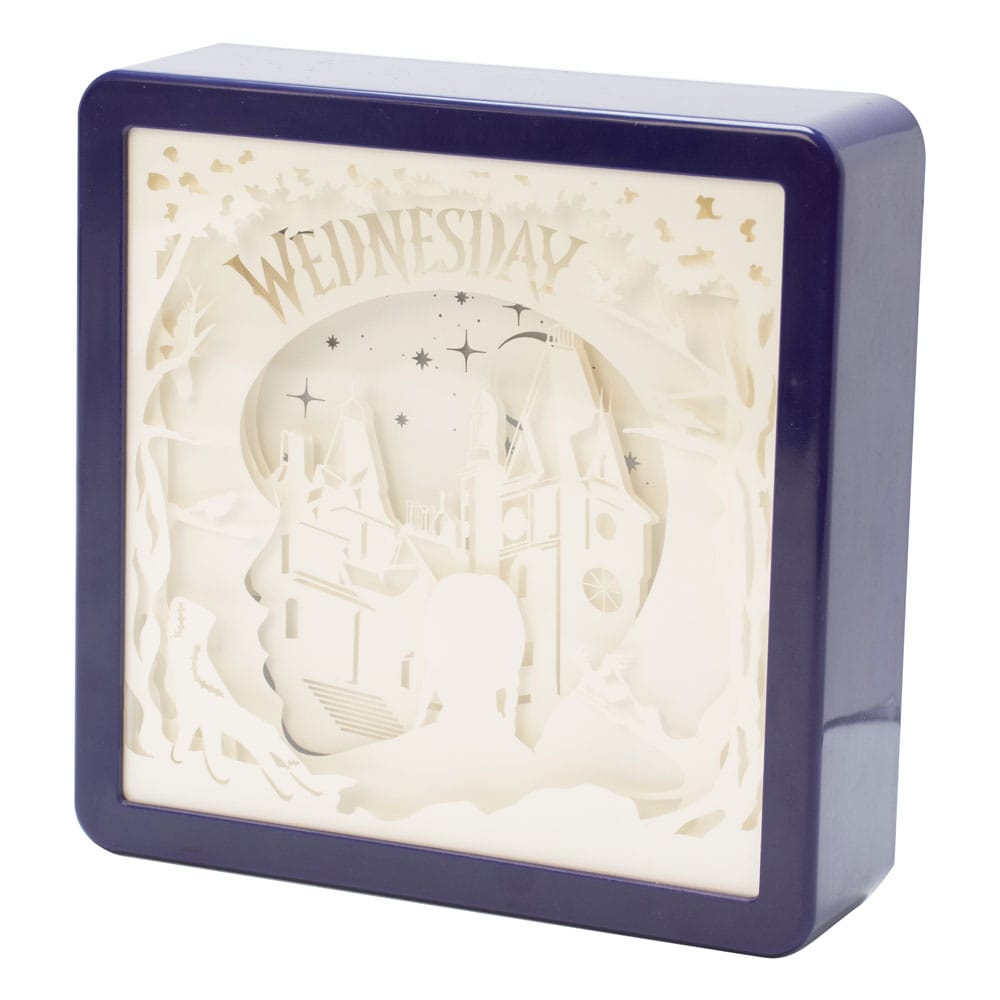 SU ORDINAZIONE Wednesday Layer Light Lamp Wednesday Silhouette 22 cm *PREZZO SPECIALE*