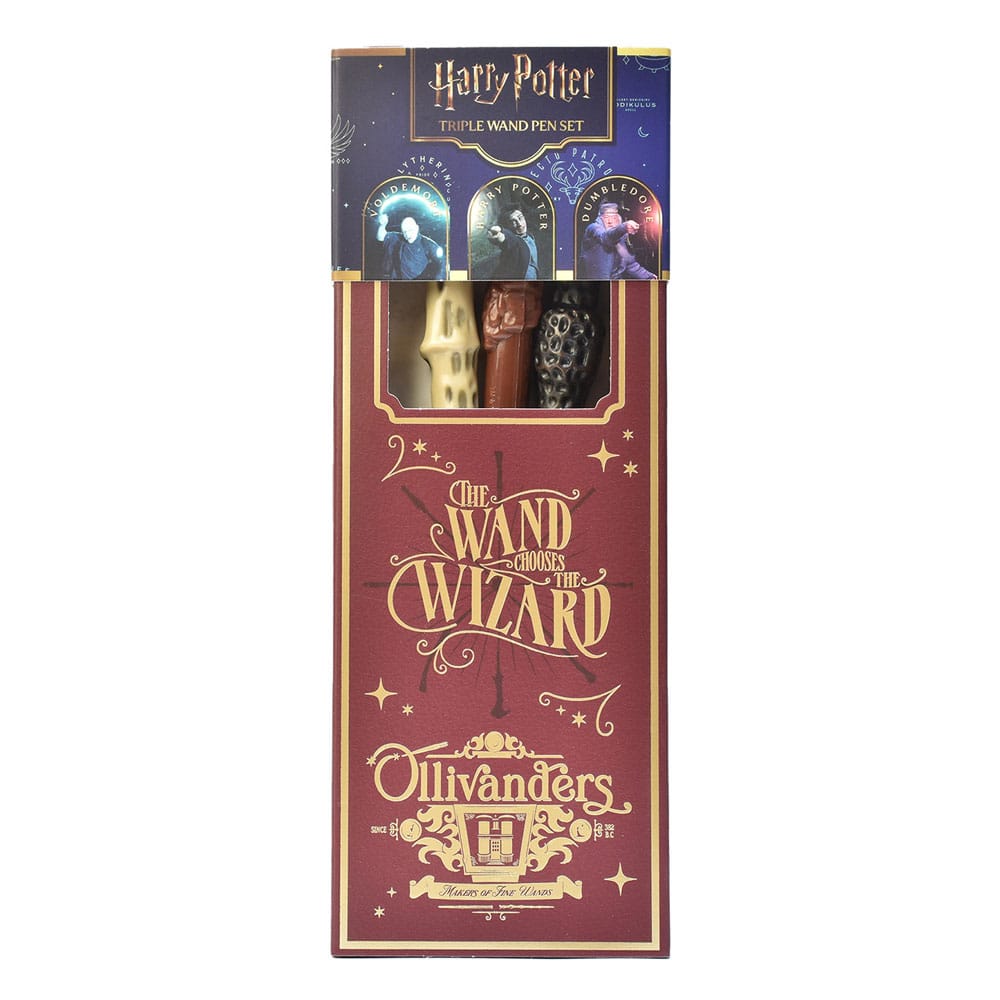 MADE TO ORDER Harry Potter Triple Wand Pen Pack Magical Locations