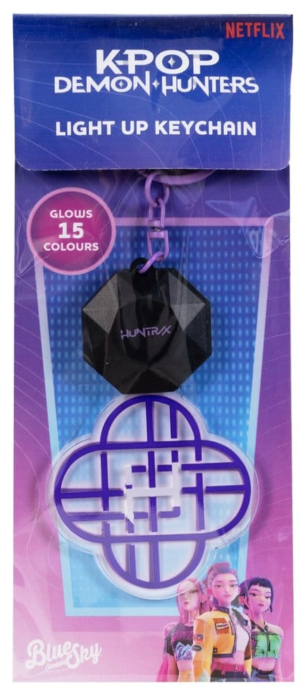 🧪 LAB | SU ORDINAZIONE KPop Demon Hunters Keychain with light Huntr/x