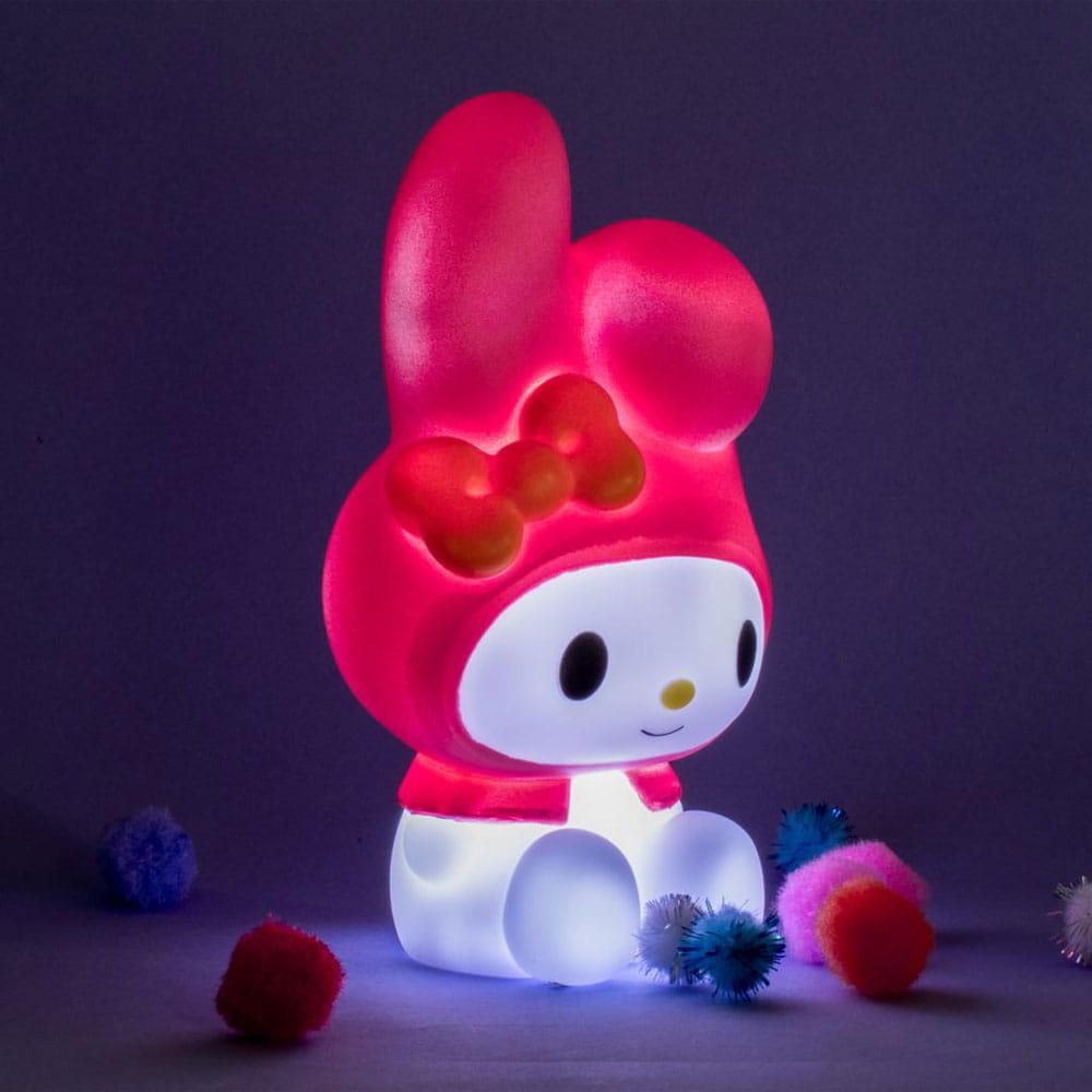 SU ORDINAZIONE Sanrio Mood Lamp with USB-C My Melody 11 cm
