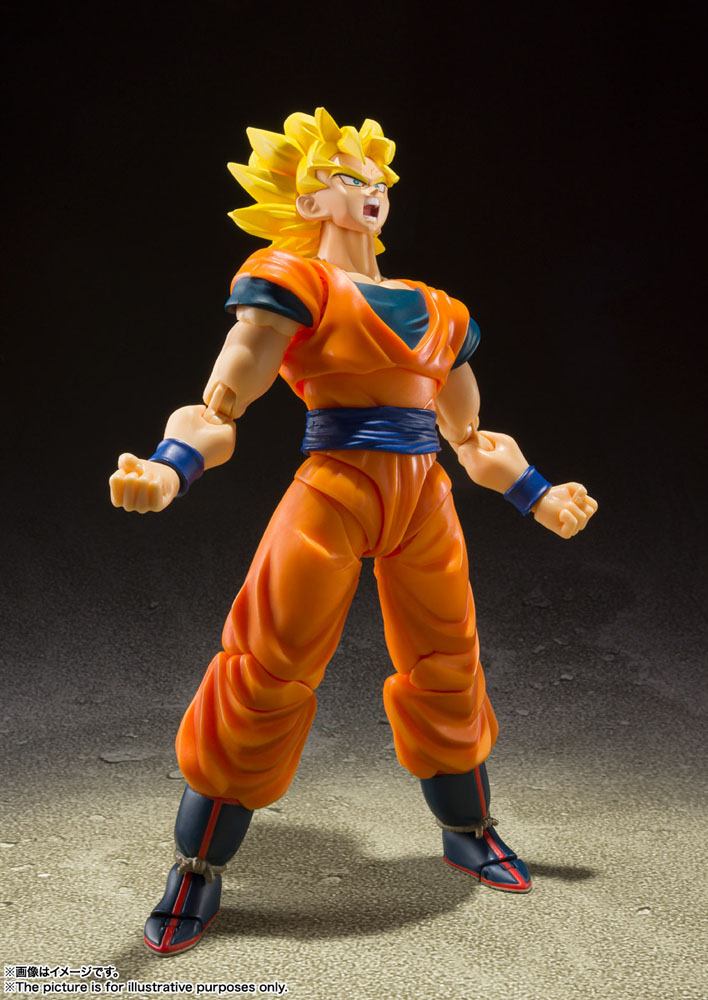 PREORDINE ESAURITO Dragonball Z S.H. Figuarts Action Figure Super Saiyan Full Power Son Goku 14 cm