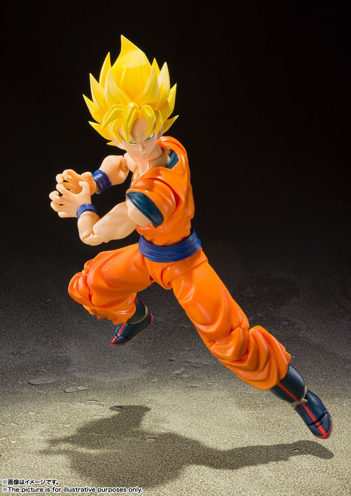 PREORDINE ESAURITO Dragonball Z S.H. Figuarts Action Figure Super Saiyan Full Power Son Goku 14 cm